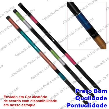 Imagem de Vara Telescopica 3,00 mts 40% Carbono + Enrolador de Linha