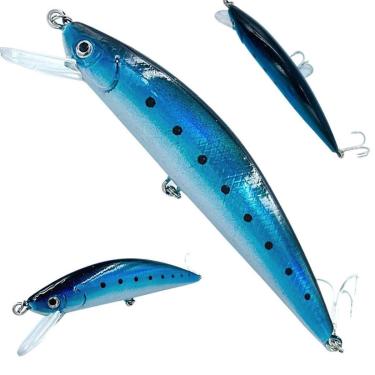 Imagem de Isca Artificial 12cm 39gr Robalo Tucunaré Traíra Dourados COR1-Unissex