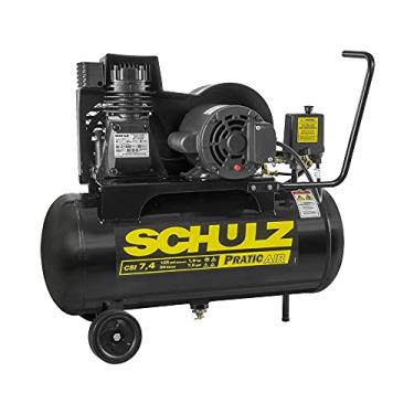 Imagem de Compressor Schulz CSI7.4PraticAir 30Lts 140Psi/9.7BAR 1.5cv 110/220v Monofásico