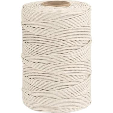 Imagem de Corda Multifilamento Trançada 3 mm X 603 M Branca - Vonder