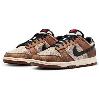Imagem de Nike Masculino Dunk Low CT0856 700 Off-White - University Gold - Tamanho, Natural/preto - castanho-pecã, 8
