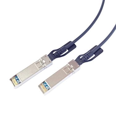 Imagem de Cabo SFP+ DAC de 3 metros, 10 GB SFP+ cabo de rede de armazenamento, Ethernet de cobre, compatível com Cisco SFP-H10GB-CU3M, Ubiquiti, D-Link, Juniper, Huawei, Mellanox, Mikrotik, Netgear, Supermicro