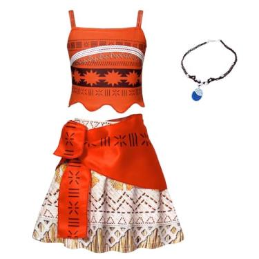 Imagem de Vestido de praia infantil Maui Tattoo para meninas, Social, 4-5 Anos