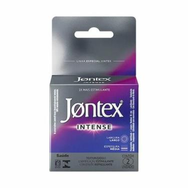Imagem de Preservativo Jontex Intense 2 unidades Jontex