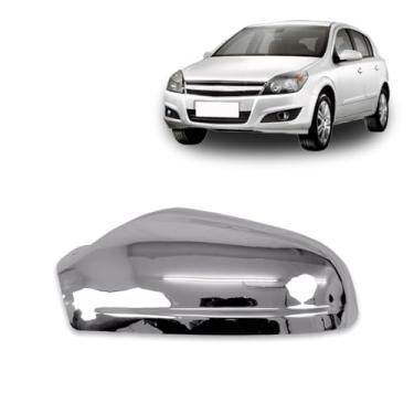 Imagem de Aplique Cromado para Capa Retrovisor Chevrolet Vectra Sedan Hatch 2006 2007 2008 2009 2010 2011 - LE