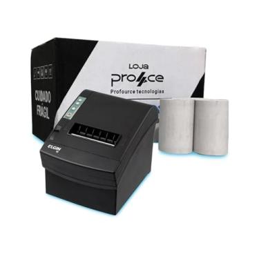 Imagem de Impressora térmica Elgin i8 + 30 Bobina de Cupom 80x40