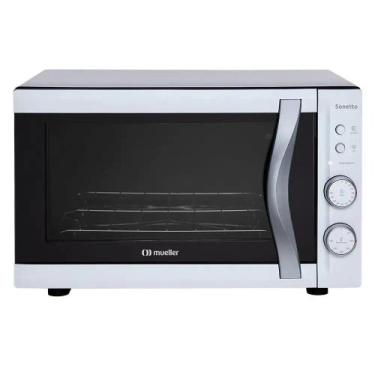 Imagem de Forno Elétrico De Bancada Timer Grill Dourador Mueller Sonetto Branco