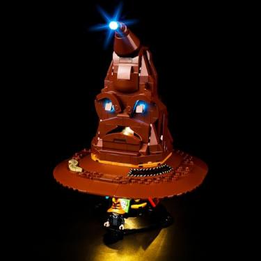 Imagem de Kyglaring Light Kit for Lego Talking Sorting Hat Set, Lego Harry Potter The Talking Magic Sorting Hat 76429 Light Kit to Upgrade Building Model Set - NO Lego Blocks Set (Classic Version), Black