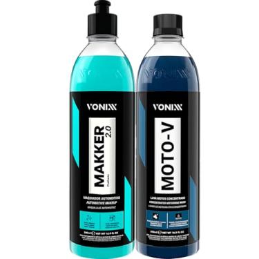 Imagem de Makker 2.0 Maquiador Automotivo Vonixx Shampoo Automotivo Desengraxante Moto-V