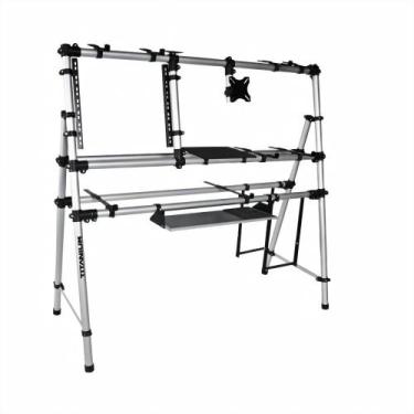 Imagem de Rack Titanium Para Studio Multimídia RYM150 Ideal Para Teclado, Contro