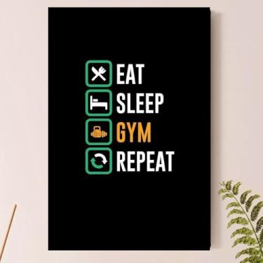 Imagem de Placa Quadro Decorativo - Academia, GYM, Frases Motivacionais (GYM_06)