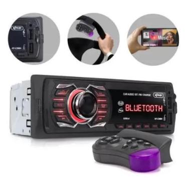 Imagem de Auto Rádio Som Carro Knup KP-C29BH Bluetooth Original - Knup C29 C30BH