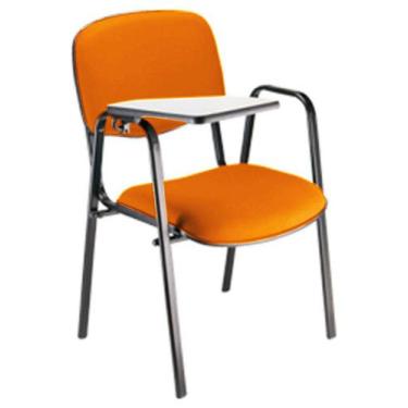 Imagem de Cadeira Universitária para Auditórios Linha Hotel Laranja - Design Off