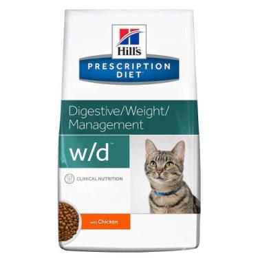 Imagem de Ração Hills WD Para Gatos Adultos Diabéticos 1,8kg - Hill's