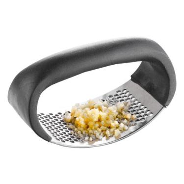 Imagem de Amassador Circular de Alho Inox Triturador Manual Multiuso - Holy 3