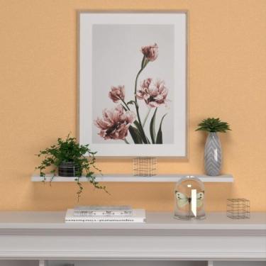 Imagem de Prateleira Reta Simples Decorativa sala Quarto MDF - SignMaq, Branco