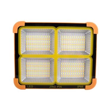 Imagem de Generic Trabalho Luz Solar Portátil Holofote Ajustável Luz de Acampamento Portátil Recarregável para Tenda Escalada Jardim Falha de Energia, 10000mah