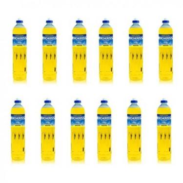 Imagem de Kit Detergente Neutro 500ML 12 Unidades Bio Kriss
