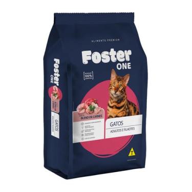 Imagem de Ração Foster Cats Blend Para Gatos Adulto 10kg - BRAZILIAN PET FOODS