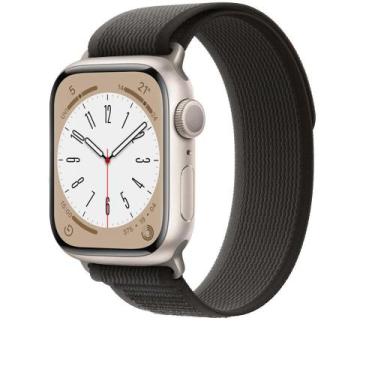 Imagem de Pulseira de Nylon Tira auto aderente Para Apple Watch Ultra 49mm / iWa