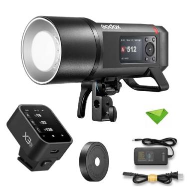 Imagem de GODOX AD600ProII AD600 Pro II+X3-O Disparador de Flash para Olympus Panasonic, 600Ws 2.4G TTL Flash Speedlight, 0.01s-0.9s GN87 1/8000 HSS, 40W Bi-Color Modeling Light (AD600 Pro Atualizado)