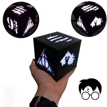 Imagem de Luminária Harry Potter de Mesa ou Cabeceira Presente Luminaria - Super