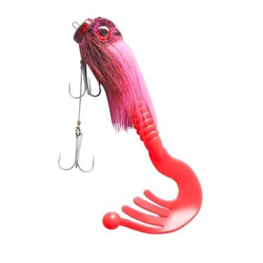 Imagem de menolana Iscas de pesca multi articuladas iscas de pesca profissional vívidas iscas duras gancho de pesca artificial iscas de pesca para artes de pesca, Style C