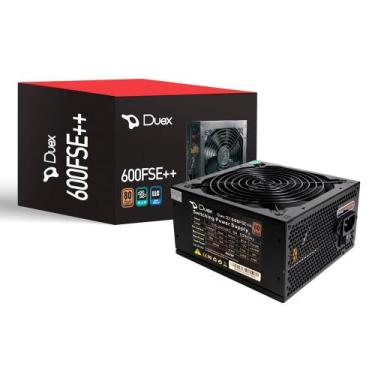 Imagem de Fonte Duex 600W - DX 600FSE++, 80Plus Bronze - Full Modular 