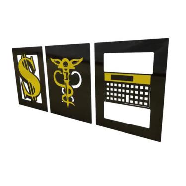 Imagem de Quadro Decorativo 100% Acrílico Contabilidade - Hobbies do Ofício