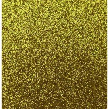 Imagem de Folha de E.V.A  EVAMAX GLITTER C/01 TAM 40x48, DOURADO