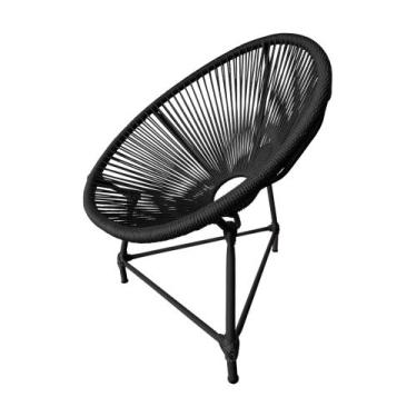 Imagem de Cadeira para Area Externa em Corda Naútica Base Alumínio Acapulco - Pr