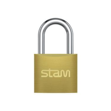 Imagem de Cadeado Zamac E-Coat 40mm - Stam - STAM METALURGICA SA