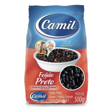 Imagem de Feijão Preto Camil 500g