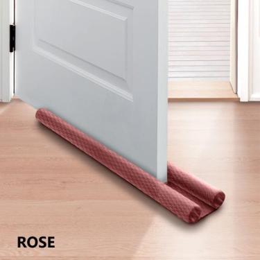 Imagem de Protetor Porta Veda Pó Duplo Matelado   0,80 cm - MAYRA ENXOVAIS, ROSE