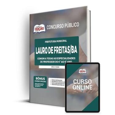 Imagem de Apostila Prefeitura de Lauro de Freitas - BA - Comum Professor Municip