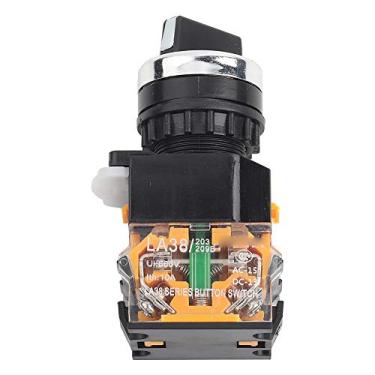 Imagem de Interruptor Seletor de 3 Posições 1NC 2NO Girar LA38-20X3 Posições de Travamento Automático Interruptores de Controle Remoto Kits de Acessórios