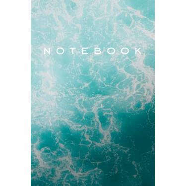 Imagem de Notebook | Waves Premium Designer Cover - Small (6 x 9in) 100 page Blank-Pages: Professional sketchbook for artists and creatives