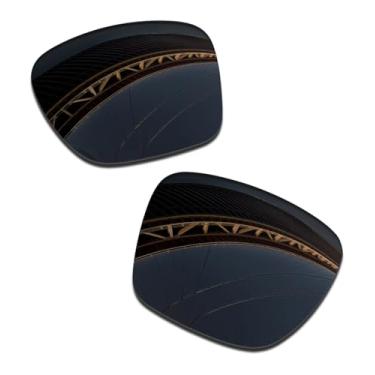 Imagem de LenzProse Lentes de reposição polarizadas de 1,5 mm para óculos de sol Oakley Sylas OO9448 57 mm, antiarranhões | Ajuste perfeito