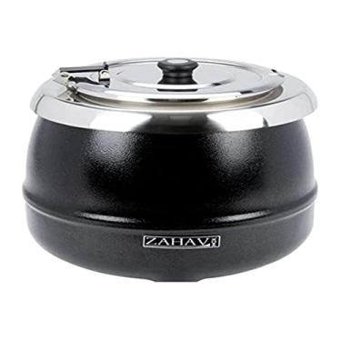 Imagem de Zahav Inox, ATS1010, Sopeira 10L Elétrica 220V, Preta, Aço Inox