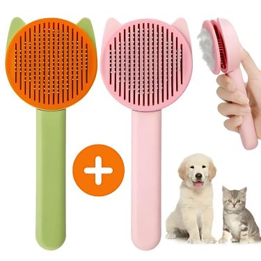 Imagem de Kit 02 Escovas Mágicas Removedora de Pelos  Gatos e Cachorro