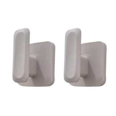 Imagem de Kit 2UN Gancho Adesivo Para Parede Suporte Para Pendurar Resistente At