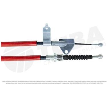 Imagem de Cabo de comando do freio Traseiro Toyota Corolla 2009 a 2015 - TUBA