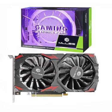 Imagem de Mllse Placa gráfica para jogos RX 580 8GB GDDR5 256-bit (PCIe 3.0 x16, 8 pinos, 3X DP + HDMI) - Placa de vídeo de computador desktop para jogos de PC