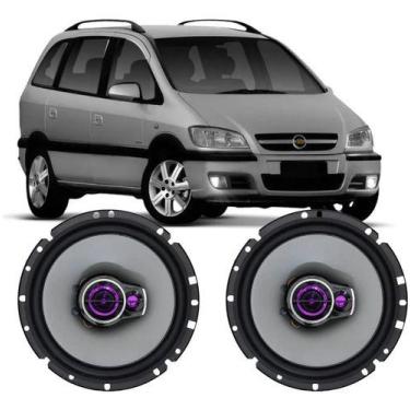 Imagem de Kit Alto Falante Pioneer Porta Dianteira Gm Zafira 200w Par, Preto