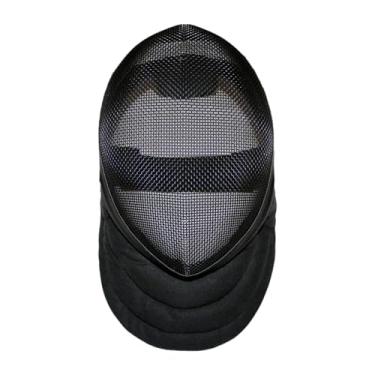 Imagem de Deevoka Capacete de esgrima da máscara de esgrima, equipamento de esgrima para prática, competição de treinamento, L