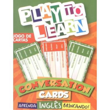 Imagem de Play To Learn Jogo De Cartas Conversation Cards