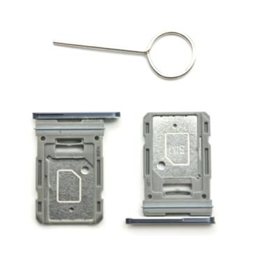 Imagem de Substituição de bandeja SIM única de 2 peças para Samsung Galaxy S20 FE SM-G780G com ferramenta de ejeção SIM preta