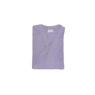 Imagem de Roupão Atoalhado Infantil Briza Lilas 4012 Tamanho 8