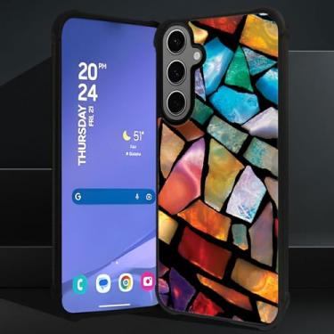 Imagem de ZHEGAILIAN Compatível com Samsung Galaxy S24/25 Plus, capa rígida de acrílico à prova de choque antiarranhões para Samsung Galaxy S24/25 Plus