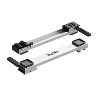 Imagem de FytStycale 2pcs Máquina de lavar suporte de mobília ajustável Rolos de utensílios de roupa, Branco